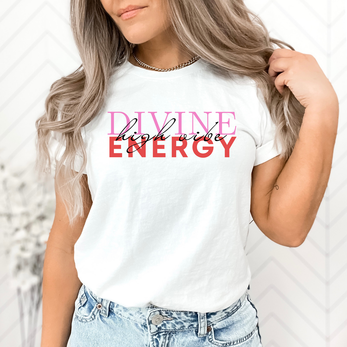 DIVINE ENERGY | Organic Oversize T-Shirt